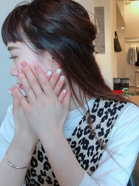 佳帆里さん（レディース・150cm）の春コーディネート