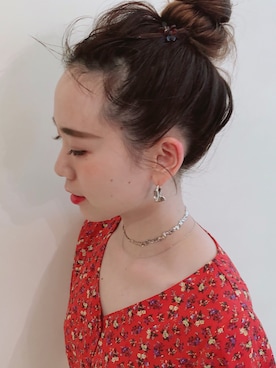 佳帆里さん（レディース・150cm）の春コーディネート