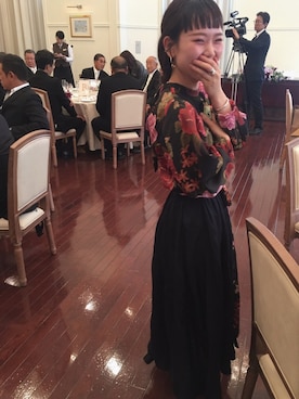 「ARCHI（アーキ）のアイテム」を使った、佳帆里さん（レディース・149cm）の秋コーディネート