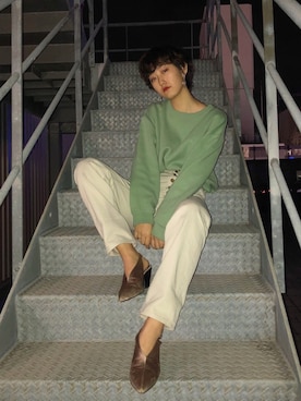 momocoさん（レディース・164cm）の冬コーディネート