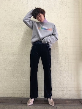 momocoさん（レディース・164cm）の冬コーディネート