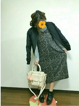 かなっぺ♡プチプラさん（レディース・150cm）の冬コーディネート