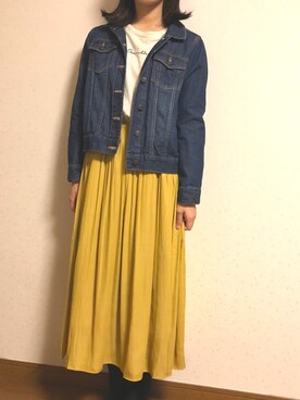 まめさん(レディース・156cm)の春コーディネート