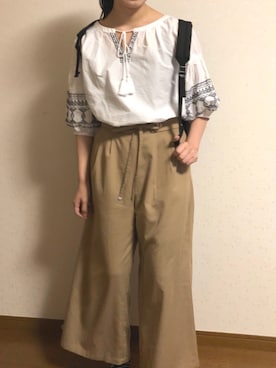 まめさん（レディース・156cm）の春コーディネート
