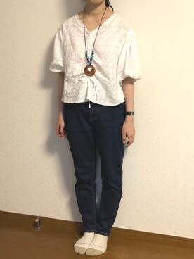 まめさん（レディース・156cm）の春コーディネート