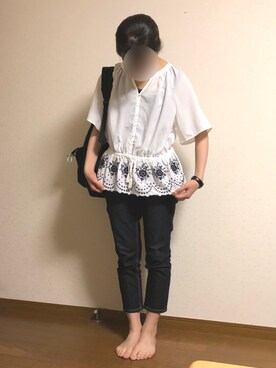 まめさん（レディース・156cm）の夏コーディネート