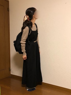 まめさん（レディース・156cm）の秋コーディネート