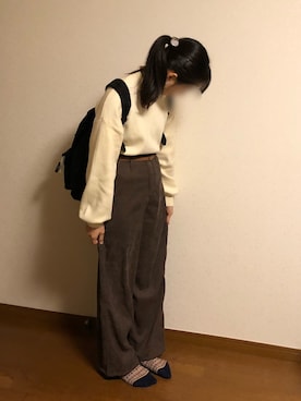 まめさん(レディース・156cm)の秋コーディネート