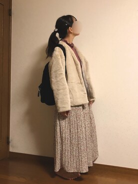 まめさん(レディース・156cm)の秋コーディネート