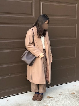 まめさん(レディース・156cm)の冬コーディネート