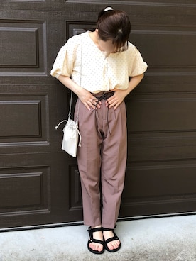 まめさん（レディース・156cm）の夏コーディネート