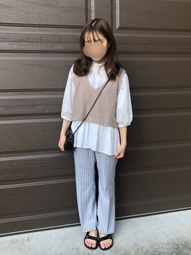 まめさん（レディース・156cm）の秋コーディネート