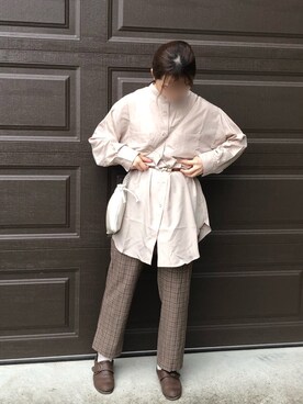 まめさん（レディース・156cm）の秋コーディネート
