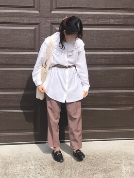 まめさん（レディース・156cm）の春コーディネート