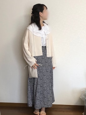 まめさん（レディース・156cm）の春コーディネート