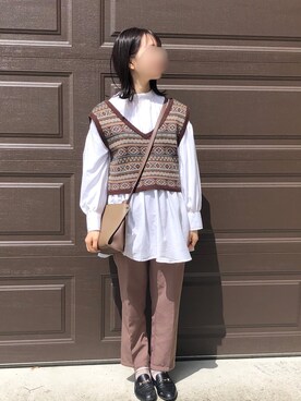 まめさん（レディース・156cm）の春コーディネート