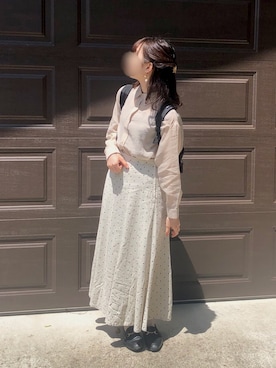 まめさん(レディース・156cm)の春コーディネート