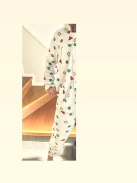 「SECRETLABEL（シークレットレーベル）のアイテム（ルームウェア/パジャマ、その他）」を使った、seさん（レディース・166cm）の冬コーディネート