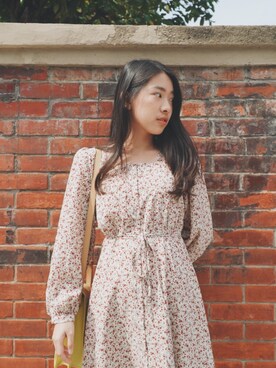 「PAZZO」｜「アイテム（ワンピース/ドレス）」を使った、Aliceさん（レディース・156cm）の冬コーディネート
