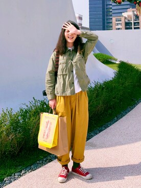 大蕾さんのコーディネート