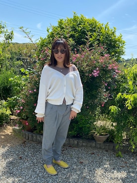 ひまわり꒡̈⃝さん（レディース・161cm）の春コーディネート