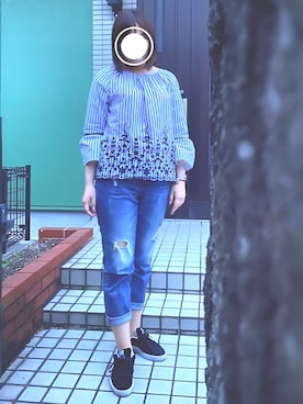 ひまわり꒡̈⃝さん（レディース・161cm）の夏コーディネート