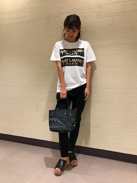 「bajra（バジュラ）のアイテム」を使った、mnmさん（レディース・157cm）の夏コーディネート