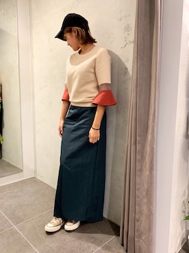 mnmさん（レディース・157cm）の秋コーディネート