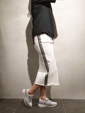 「surt（サート）のアイテム」を使った、mnmさん（レディース・157cm）の夏コーディネート