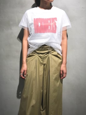 「REKISAMI（レキサミ）のアイテム」を使った、mnmさん（レディース・157cm）の夏コーディネート