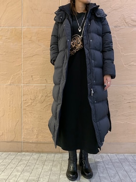 「TATRAS」｜「アイテム（ブーツ）」を使った、mnmさん（レディース・157cm）の秋コーディネート