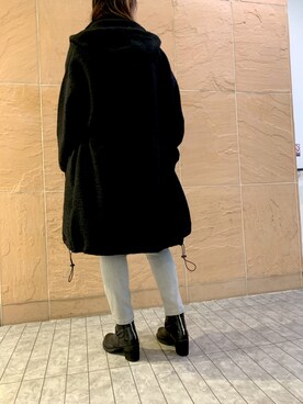 「bajra（バジュラ）のアイテム」を使った、mnmさん（レディース・157cm）の秋コーディネート