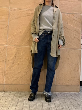 mnmさん（レディース・157cm）の秋コーディネート