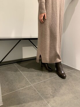 mnmさん（レディース・157cm）の冬コーディネート