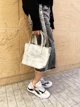 「GENTIL BANDIT（ジャンティバンティ）のアイテム」を使った、mnmさん（レディース・157cm）の冬コーディネート