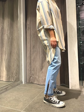 「surt（サート）のアイテム」を使った、mnmさん（レディース・157cm）の春コーディネート