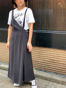 「B'2nd（ビーセカンド）のアイテム（トップス）」を使った、mnmさん（レディース・157cm）の秋コーディネート