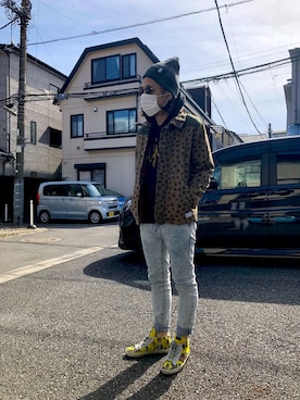 「adidas Originals（アディダスオリジナルス）のアイテム（ブルゾン）」を使った、yaさん（メンズ・173cm）の冬コーディネート