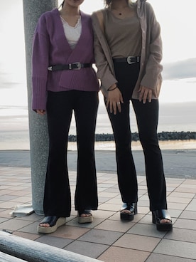 Mさん（レディース・155cm）の春コーディネート