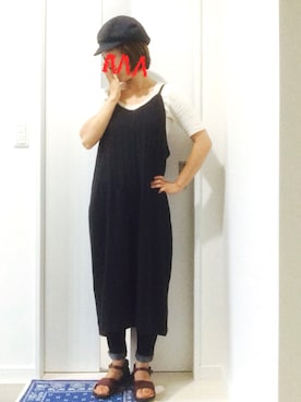 「chou chou de maman（シュシュドママン）のアイテム」を使った、mavaさん（レディース・155cm）の秋コーディネート