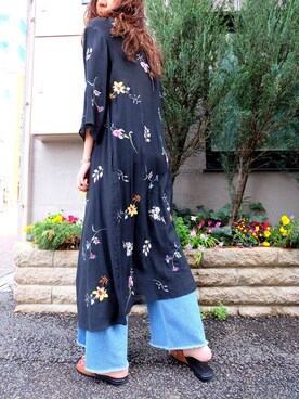 佐々木彩乃さん(レディース・161cm)の春コーディネート