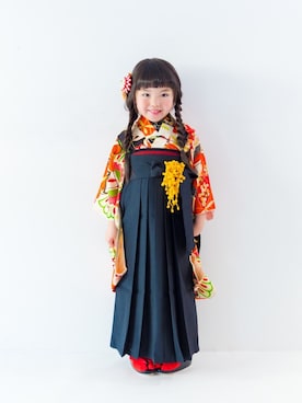 「おさげ」｜「アイテム（その他）」を使った、mewnonさん（キッズ・110cm）の春コーディネート