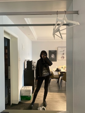 「ba&sh（バッシュ）のアイテム」を使った、littlemiyaさん（レディース・160cm）の冬コーディネート