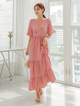 「きれいめコーディネート」｜EVERY NANAさん（レディース・164cm）の夏コーディネート