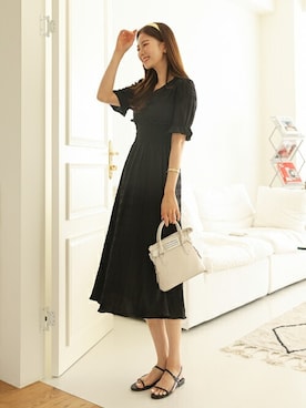 「EVERY NANA（エブリナナ）のアイテム」を使った、EVERY NANAさん（レディース・164cm）の夏コーディネート