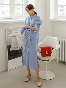 「韓国好きな人と繋がりたい」｜EVERY NANAさん（レディース・164cm）の夏コーディネート