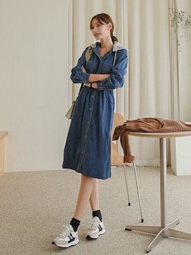 「韓国好きな人と繋がりたい」｜EVERY NANAさん（レディース・164cm）の夏コーディネート