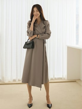 「韓国好きな人と繋がりたい」｜EVERY NANAさん（レディース・164cm）の秋コーディネート