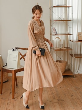 「EVERY NANA（エブリナナ）のアイテム」を使った、EVERY NANAさん（レディース・164cm）の秋コーディネート