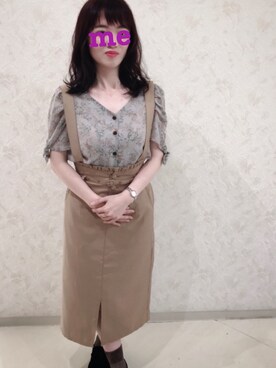 yukinoさん(レディース・150cm)の夏コーディネート